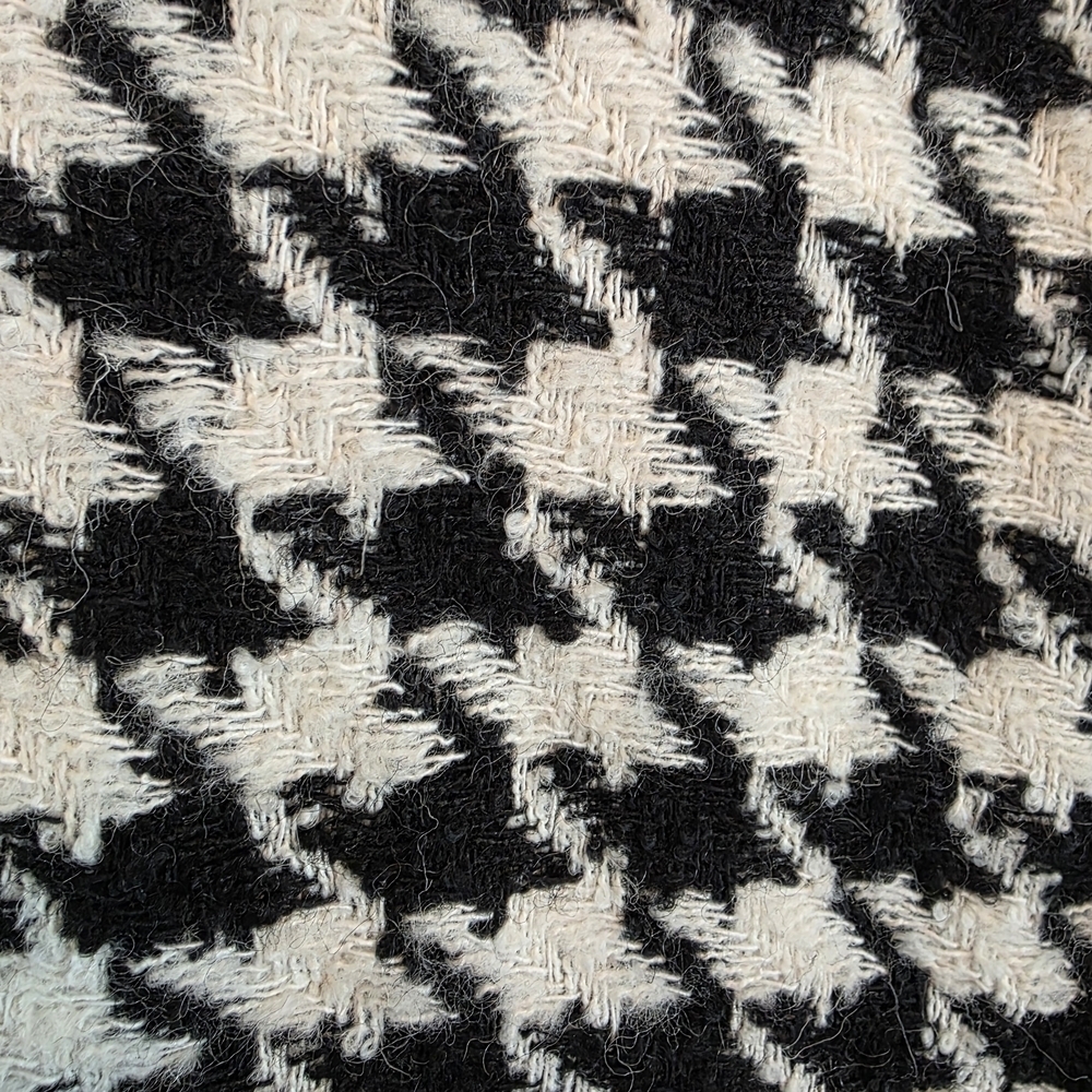 BlankNYC NWT Black And White Houndstooth Jacket Womens Size S - Picture 5 of 14